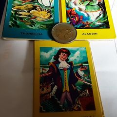 three small vintage story books,AC