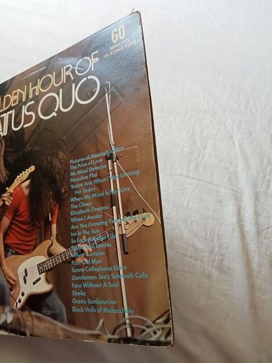 Golden Hour of Status Quo Vinyl LP