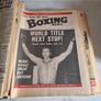Boxing News Bound Volumes 1968 to 1972 Image 6