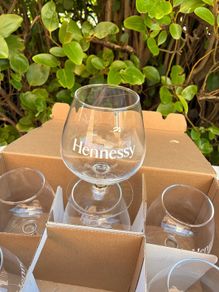 6 Brandy Glasses.