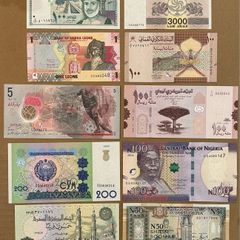 10 Mixed Banknotes