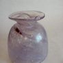 Caithness Scottish Art Glass Swirl Lavender Vase Image 3