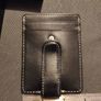 Dice Leather credit card and money clip Image 4