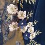 Beautiful Velvet Embroidered Mesh John Lewis Dress Image 8