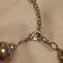 Black And Silver metallic Necklace Image 3