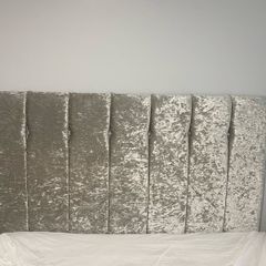 Tall velvet bed headboard 31inch height
