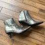 Clarke's Ladies 5/1/2 - 39 Grey Metalic Ankle Boots Image 5