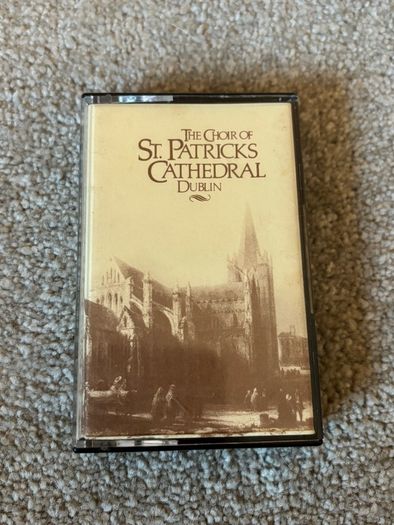 Collectible Binaural Stereo Cassette Tape - Choir of St Patrick's Cathedral Dublin 1982