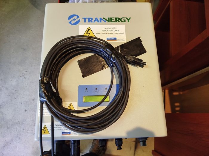 Solar PV Panels 5x 250W With inverter and isolator