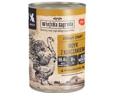 Country of Animals Turkey with Chicken Kitten 400g