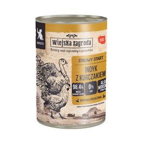 Country of Animals Turkey with Chicken Kitten 400g