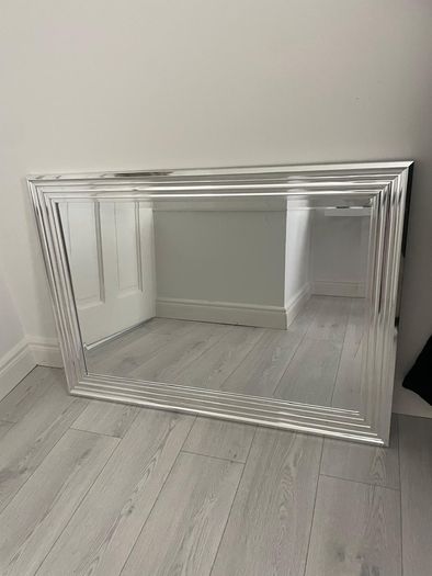 Hall Table, Mirror and Lamp