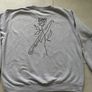 Ladies Grey sweatshirt. Size 12/14 Image 3