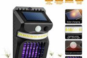 Outdoor Solar Light And Mosquitos Killer Lamp With Mosquitos Control Function Infrared Sensor Waterproof Road Light For Garden