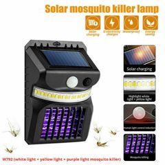 Outdoor Solar Light And Mosquitos Killer Lamp With Mosquitos Control Function Infrared Sensor Waterproof Road Light For Garden