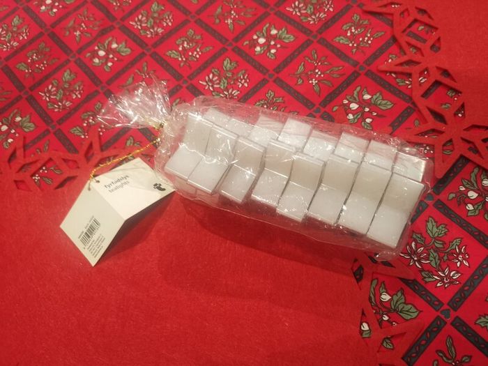 Tiger white star tealights new