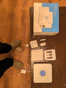 Ring Alarm 2nd Gen Wireless Home Security Kit (Base, Keypad, Sensors) Boxed