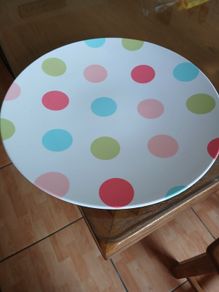 Large Polka Dot Plate & Drinks Jug