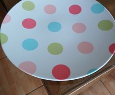 Large Polka Dot Plate & Drinks Jug