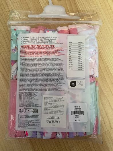 10 briefs from Penneys - Brand new - 1-2 years old