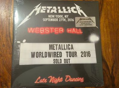 Metallica Live at Webster Hall Triple Vinyl