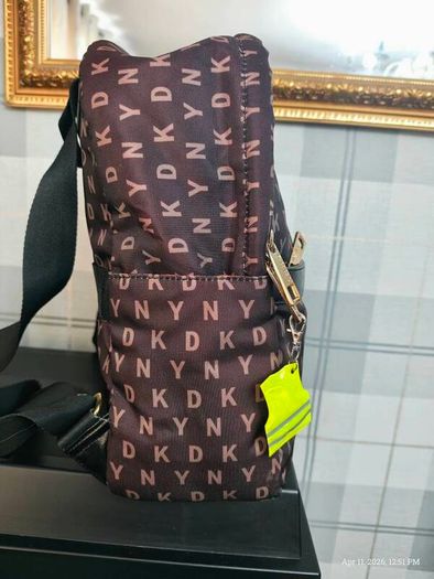 DKNY Signature Monogram Mini Backpack