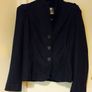 Per Una Navy Pure Linen Blazer S12 Image 3
