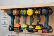 Universal Power Tool Drill Holder - 3D Printed Storage Mount