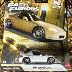 Toyota Del Sol '94 Fast & Furious Hot Wheels Premium