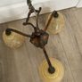 Art Deco ceiling light chandelier Image 9