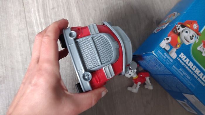 Limited edition Nickelodeon Marshall transforming fire engine