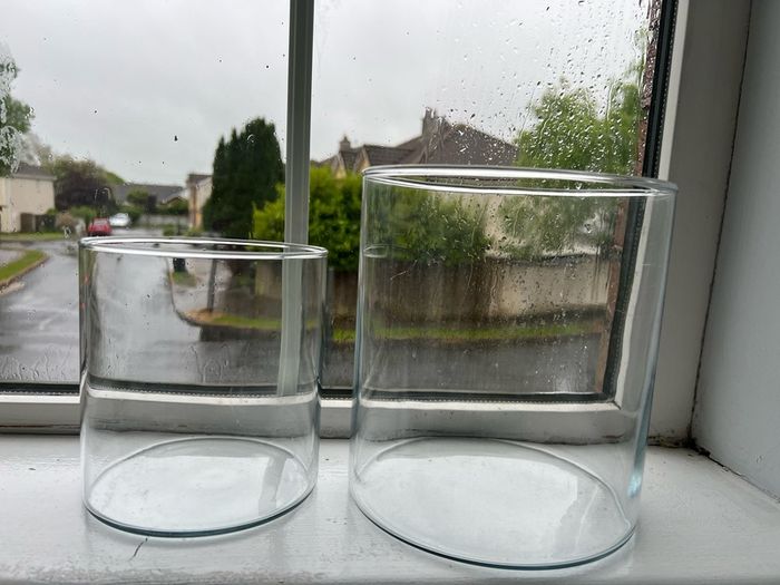 Ikea glass containers