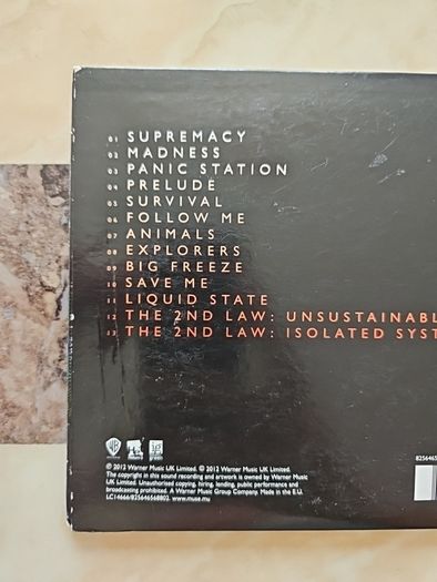 Muse CD - The 2nd Law