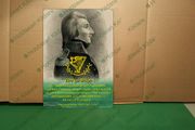 Wolfe Tone memorabilia metal sign Irish History memorabilia tin metal sign