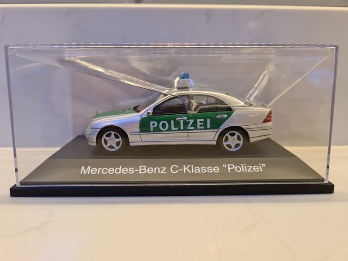 Mercedes-Benz C-Klasse German Police Car Polizei Schuco Limited Edition