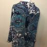 Susan Graver blue paisley blouse (XL) Image 4