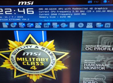 amd A8-6600k fm2 processor