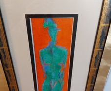 Franz Ruzicka Framed "Hermes" Fine Art Print