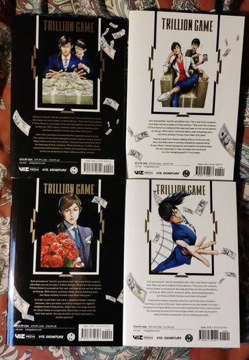 Trillion Game manga 1-4 by Riichiro Inagaki and Ryoichi Ikegami