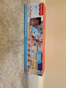 Fisher Price  Wooden Pull Along Stacking Train