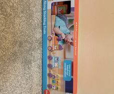 Fisher Price  Wooden Pull Along Stacking Train