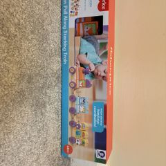 Fisher Price  Wooden Pull Along Stacking Train