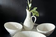 Set of 3 Wedgwood Coalport "Countryware" Avocado Dishes