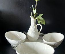 Set of 3 Wedgwood Coalport "Countryware" Avocado Dishes