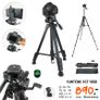 New Aluminum Alloy Expandable Professional Tripod Black Image 4