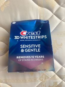 Crest Whitening 3D Strips Sensitive and Gentle Whitening Strips18 Treatments Brand New