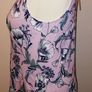 Per Una Ladies Top UK12 Petal Pink. Floral, Marks & Spencer New With Tags Payment By REVOLUT or PAYPAL Image 3