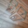 Rustic Wooden Candle Holder/ Latern Image 2