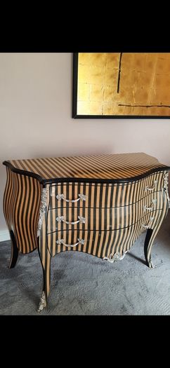 Burberry Plaid Chest of drawers / Cabinet / Credenza