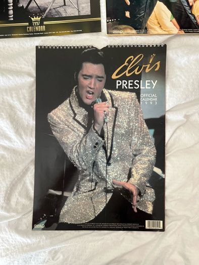 3x Elvis Calendars